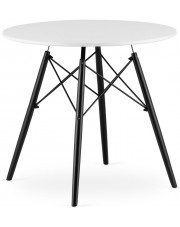 Biały stół kuchenny w stylu skandynawskim - Emodi 7X w sklepie Edinos.pl