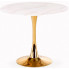 elegancki stół na złotej nodze okrągły glamour santiago