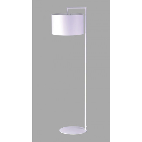 Biała minimalistyczna lampa stojąca S965-Vena