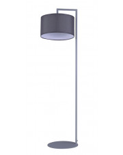 Szara minimalistyczna lampa podłogowa - S965-Vena