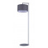 Szara minimalistyczna lampa podłogowa - S965-Vena