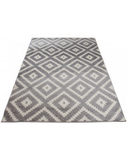 Szary dywan w marokański wzór geometryczny - Mistic 9X w sklepie Edinos.pl