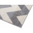 nowoczesny dywan młodzieżowy biało szary maero 10x