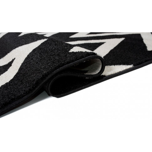 czarno biały dywan nowoczesny maero 9x