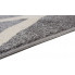 prostokątny dywan w skandynawski wzór szary maero 9x