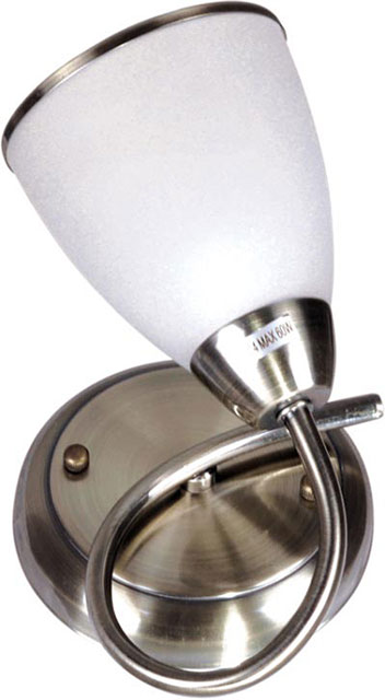 Kinkiet ze szklanym kloszem do salonu S973-Thol