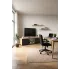 Nowoczesna szafka RTV dąb artisan   czarny Armo