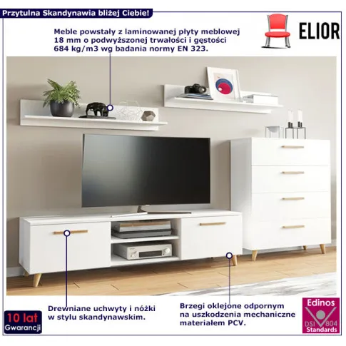 Zestaw mebli do salonu 4-częściowy Mexa 5X