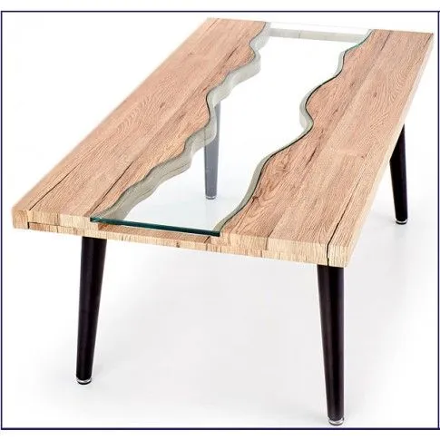 Zdjęcie prostokątna ława do salonu dąb san remo Okis | Edinos.pl