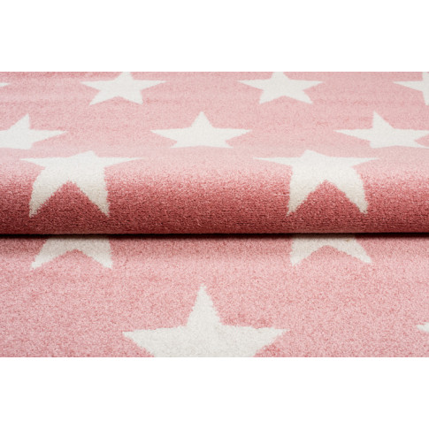 Prostokątny dywan Labu 3x różowo biały