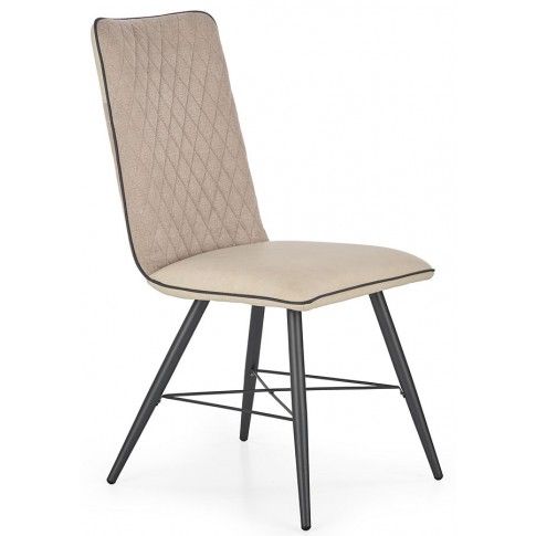 Zdjęcie produktu Krzesło tapicerowane Mitan - beżowe.