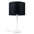Czarno-biała minimalistyczna lampa stołowa - A16-Apia