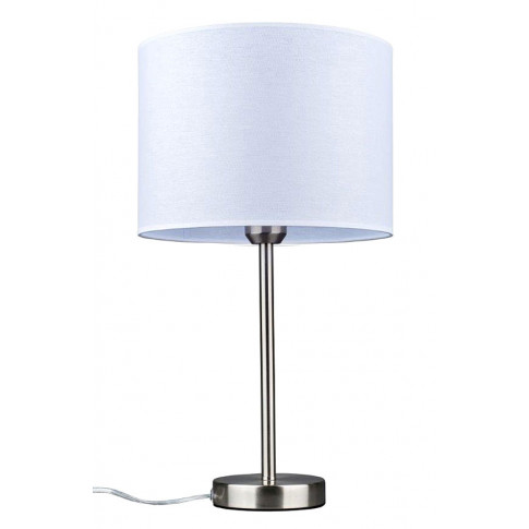 Biała lampka stołowa na wysokiej nóżce A18-Apia