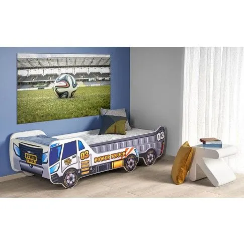 Zdjęcie regulowane łóżko dla dziecka auto ciężarowe Cubot | Edinos.pl