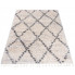 Kremowy dywan włochacz w stylu boho - Nikari 8X