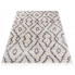 prostokątny dywan shaggy z frędzlami do salonu jadalni nikari 7x