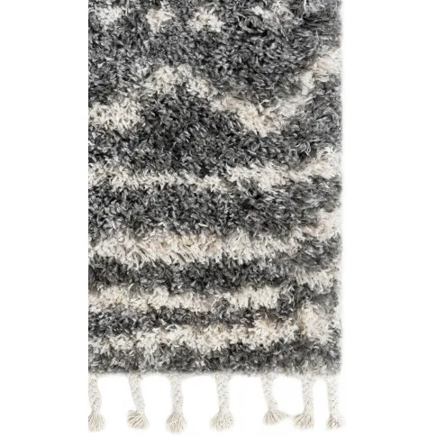 dywan shaggy do sypialni szlaczki nikari 6x