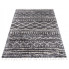 Ciemnoszary dywan pokojowy shaggy - Nikari 6X