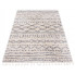 prostokątny dywan shaggy krem z frędzlami nikari 6x