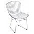 Zdjęcie produktu Industrialne krzesło ażurowe Luis 2X - białe.