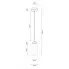Wymiary lampy A29-Greta
