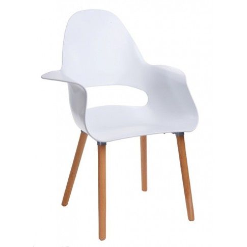 Zdjęcie produktu Krzesło kubełkowe Otrio 2X - białe.