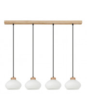Nowoczesna drewniana lampa nad stół - A45-Cevita