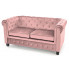 Różowa sofa Vismos 4X