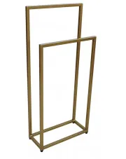 Złoty wieszak na ręczniki 45 cm - Sarsa 3X  w sklepie Edinos.pl