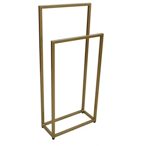 Złoty stojak łazienkowy Sarsa 3X 45 cm