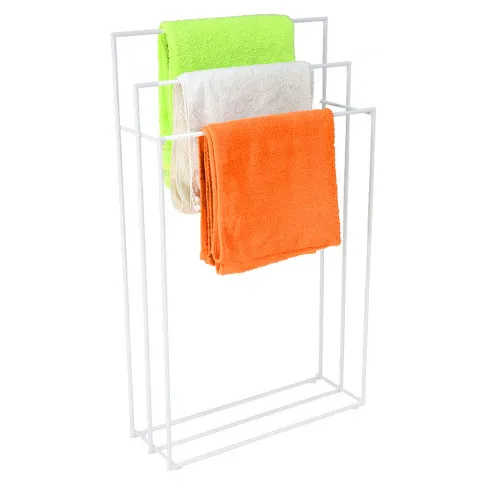 Biały stojak na ręczniki Lorgin