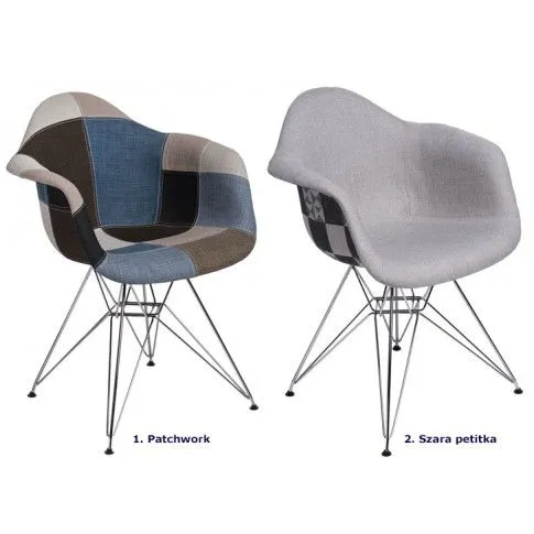 Zdjęcie fotel Bimmi 2X  patchwork do salonu | Edinos.pl