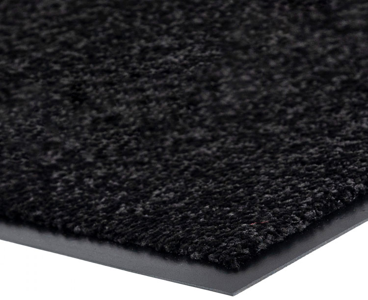 Czarna wycieraczka do przedpokoju Anazis 3X