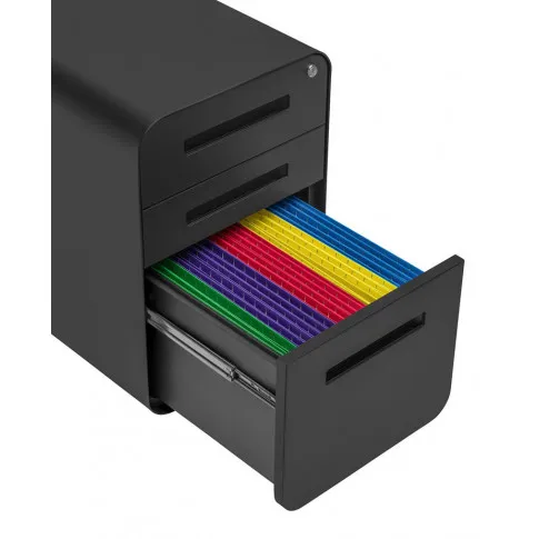 Kontenerek biurowy z 3 szufladami na A4 Exo