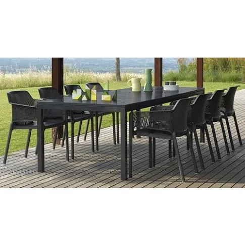 Zdjęcie krzesło Kerini czarne na taras | Edinos.pl