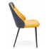 Żółte nowoczesne krzesło Zalores
