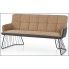 Zdjęcie beżowa sofa w industrialnym stylu Norea  - sklep Edinos.pl