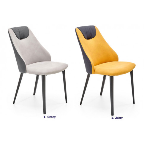 Dostępne kolory krzesła Zalores