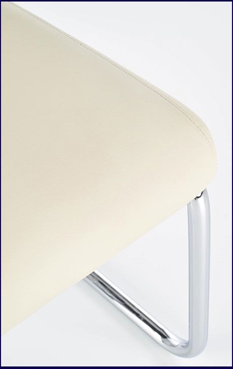 Białe krzesło w nowoczesnym stylu Vonid