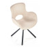 Beżowe nowoczesne krzesło Rafisto