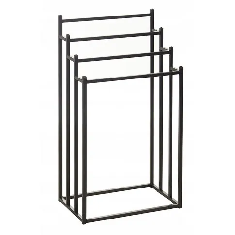 Czarny stojak na ręczniki Xavier