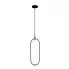 Nowoczesna czarna lampa wisząca - K142-Indgam