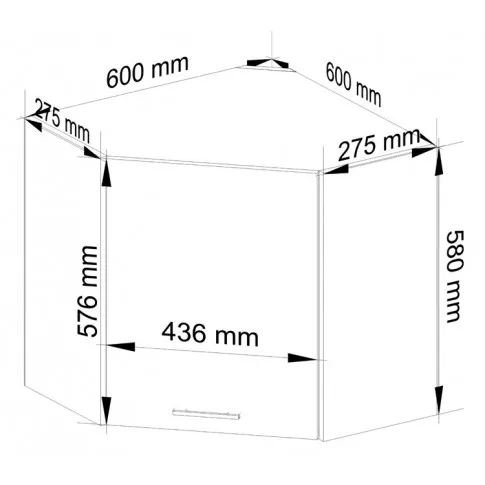 Wymiary szafki kuchennej Tereza 6X