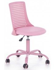 Krzesło do biurka dla dziewczynki Moli - różowe