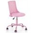 Zdjęcie produktu Krzesło do biurka dla dziewczynki Moli - różowe.