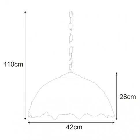 Wymiary lampy S993-Vastra