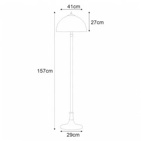 Wymiary lampy S1000-Mafira