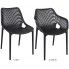Zdjęcie czarne krzesło Lofti do ogrodu - sklep Edinos.pl