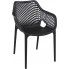 Zdjęcie produktu Krzesło kubełkowe Lofti 2X - czarne.