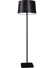 Czarna lampa stojąca z włącznikiem na nóżce - A56-Espa w sklepie Edinos.pl